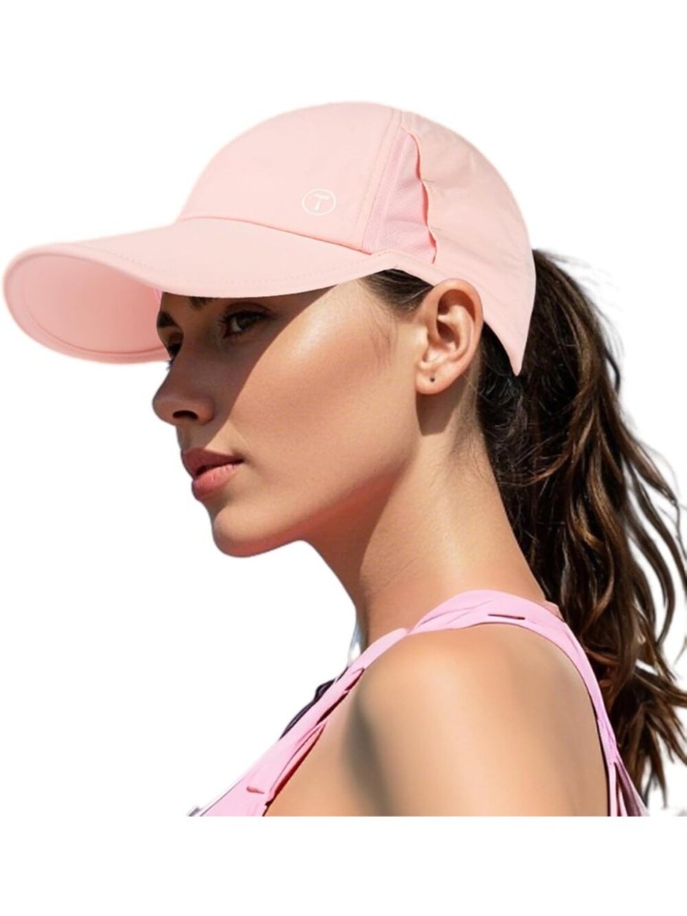 Cooling High Ponytail Baseball Cap for Women - UPF 50+ Sun Protection, Stylish